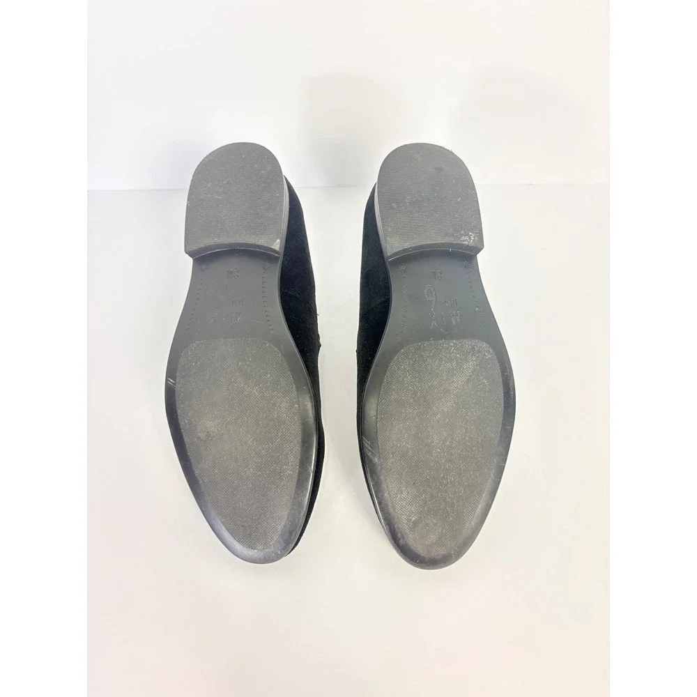 Mix No. 6 Harloe Black Velvet Cushioned Slip On Loafer Shoe Size 8 Formal Party